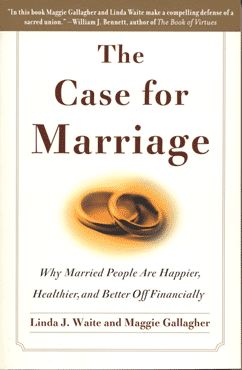 Married persons live longer, have less physical and mental health problems, have higher incomes, and accumulate more wealth than their unmarried counterparts. They experience many other benefits.