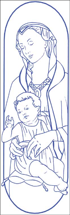 Bookmark and poem reflecting the eternal value of a child.